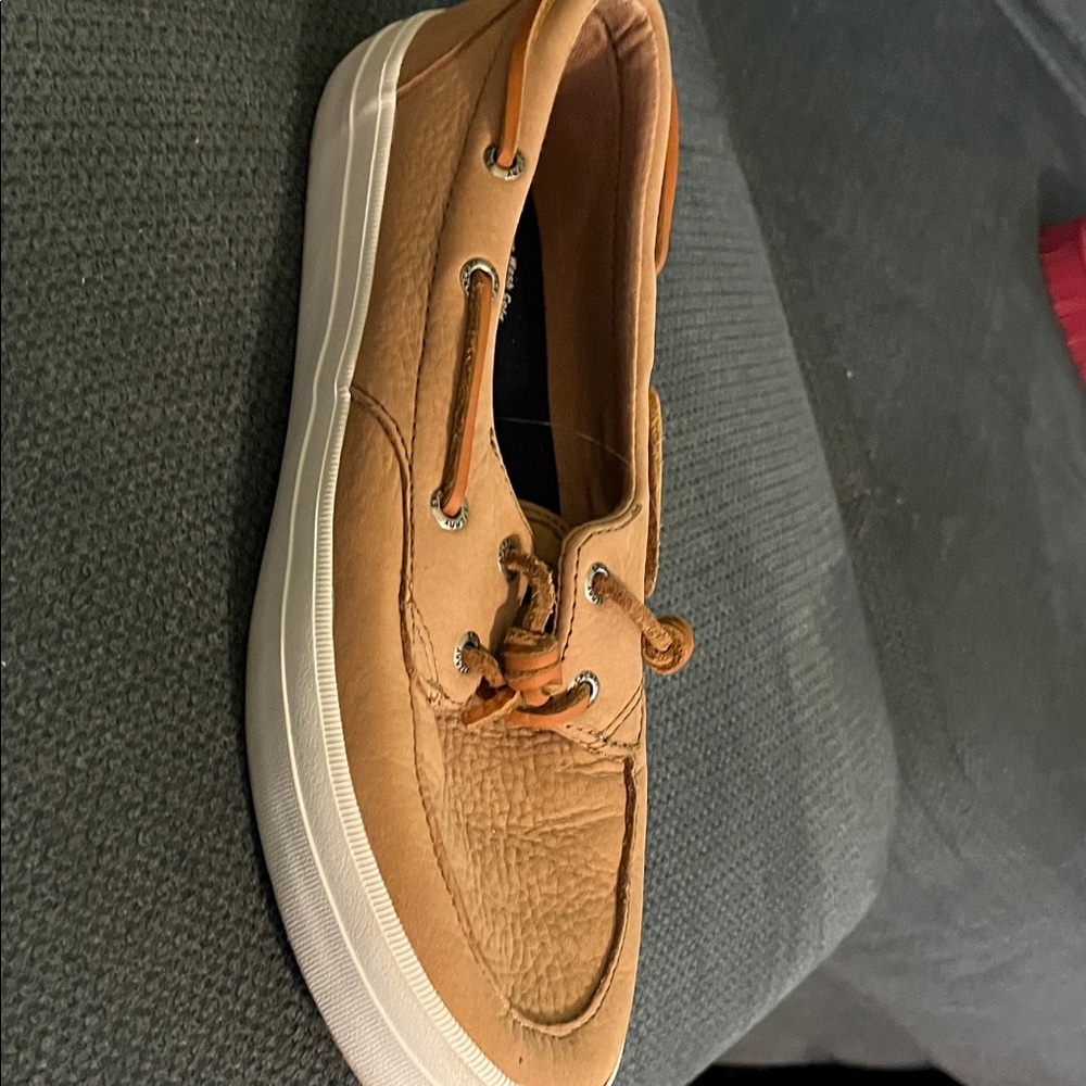 Sperry Light Brown Casual Boat Shoes - Picture 3 of 7